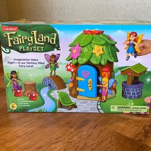 Lakeshore Fairy Land play set. SO CUTE! Set intact